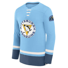NHL Pittsburgh Penguins Fanatics Vintage High Point Long Sleeve T-Shirt