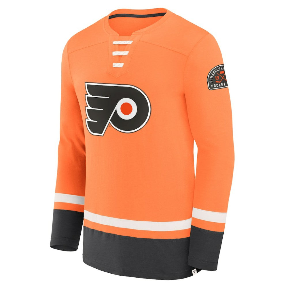 NHL Philadelphia Flyers Fanatics Vintage High Point Long Sleeve T-Shirt