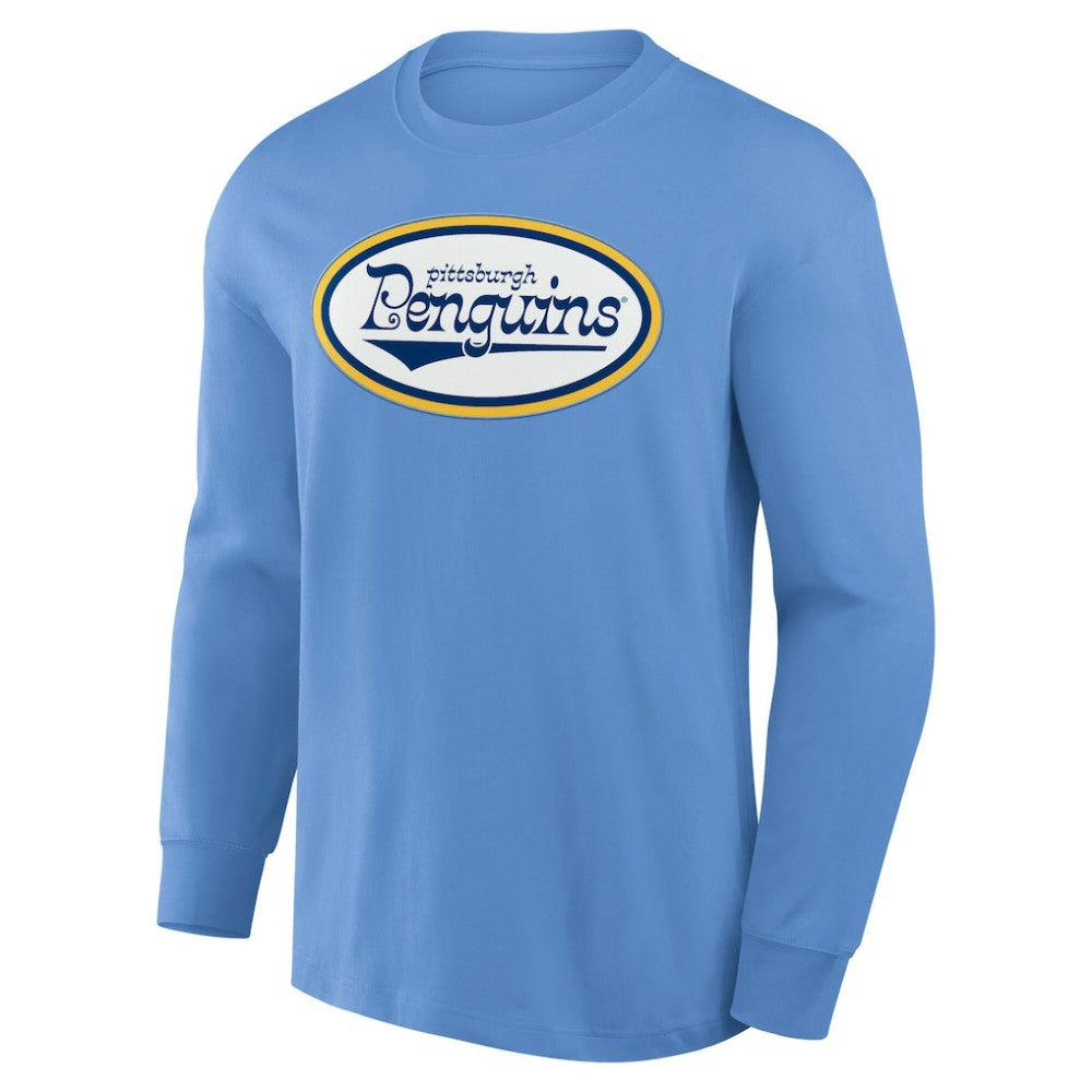 NHL Pittsburgh Penguins Fanatics Vintage Rewind Long Sleeve T-Shirt