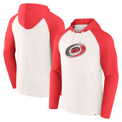 NHL Carolina Hurricanes Fanatics Vintage Winger Pullover Hoodie