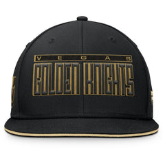 NHL Vegas Golden Knights Fanatics Fundamental Gino Stack Snapback Hat