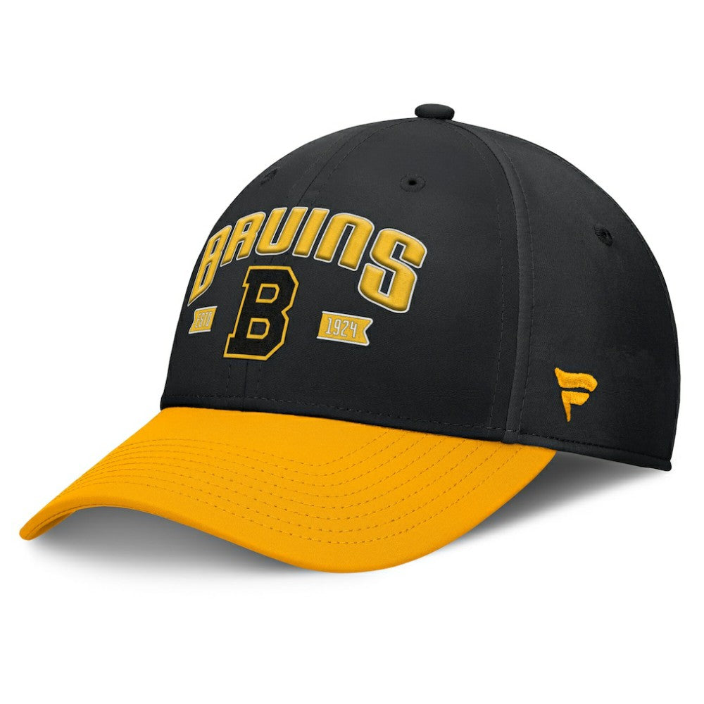 NHL Boston Bruins Fanatics Heritage Captain Flex Hat