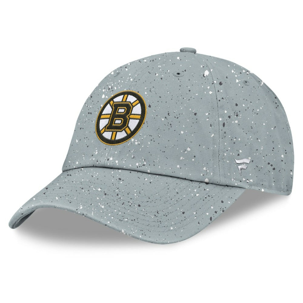 NHL Boston Bruins Fanatics Women's Heritage Snow Day Speckle Adjustable Hat