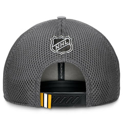 NHL Boston Bruins Fanatics Authentic Pro Home Ice Trucker Adjustable Hat