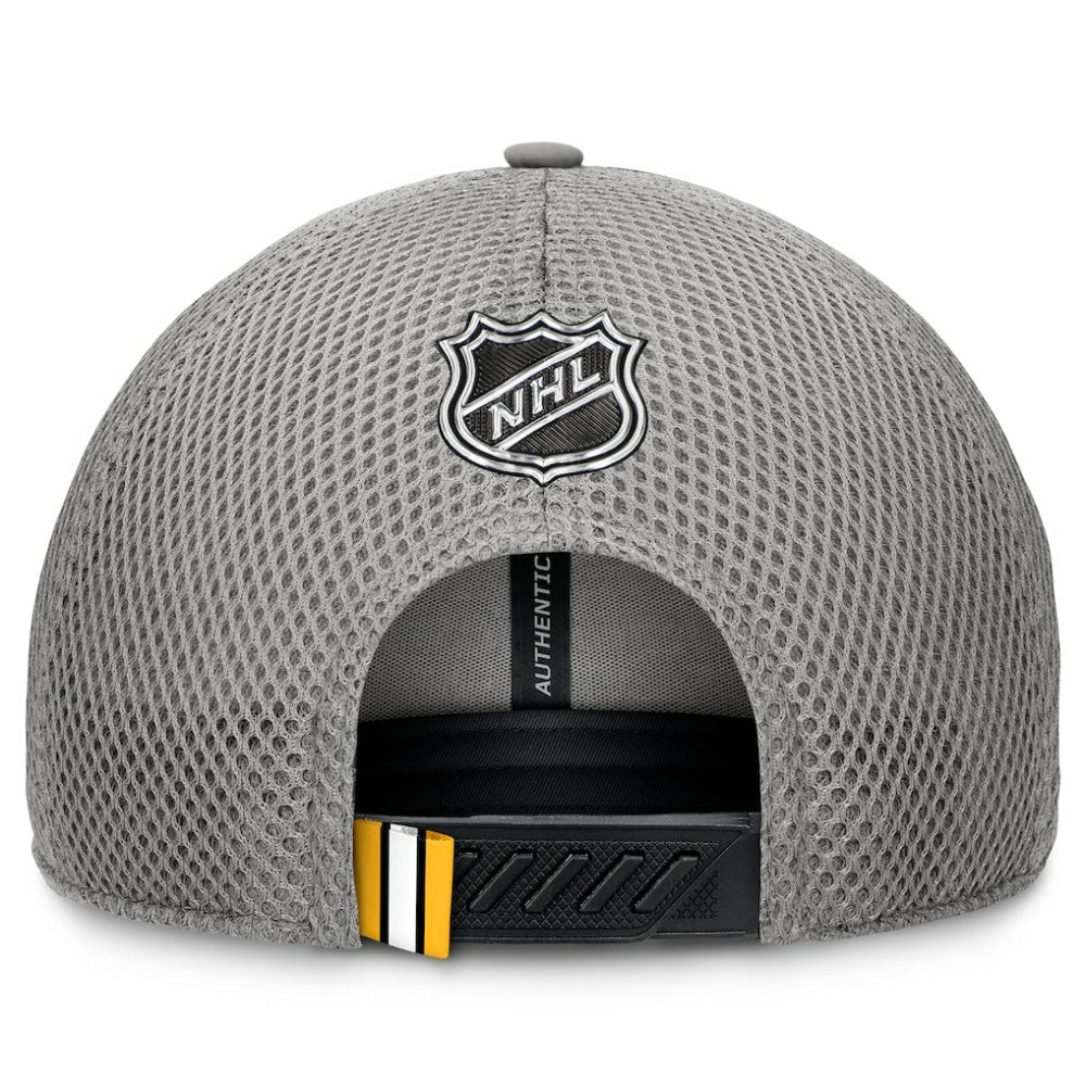 NHL Boston Bruins Fanatics Authentic Pro Home Ice Trucker Adjustable Hat