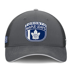 NHL Toronto Maple Leafs Fanatics Authentic Pro Home Ice Trucker Adjustable Hat