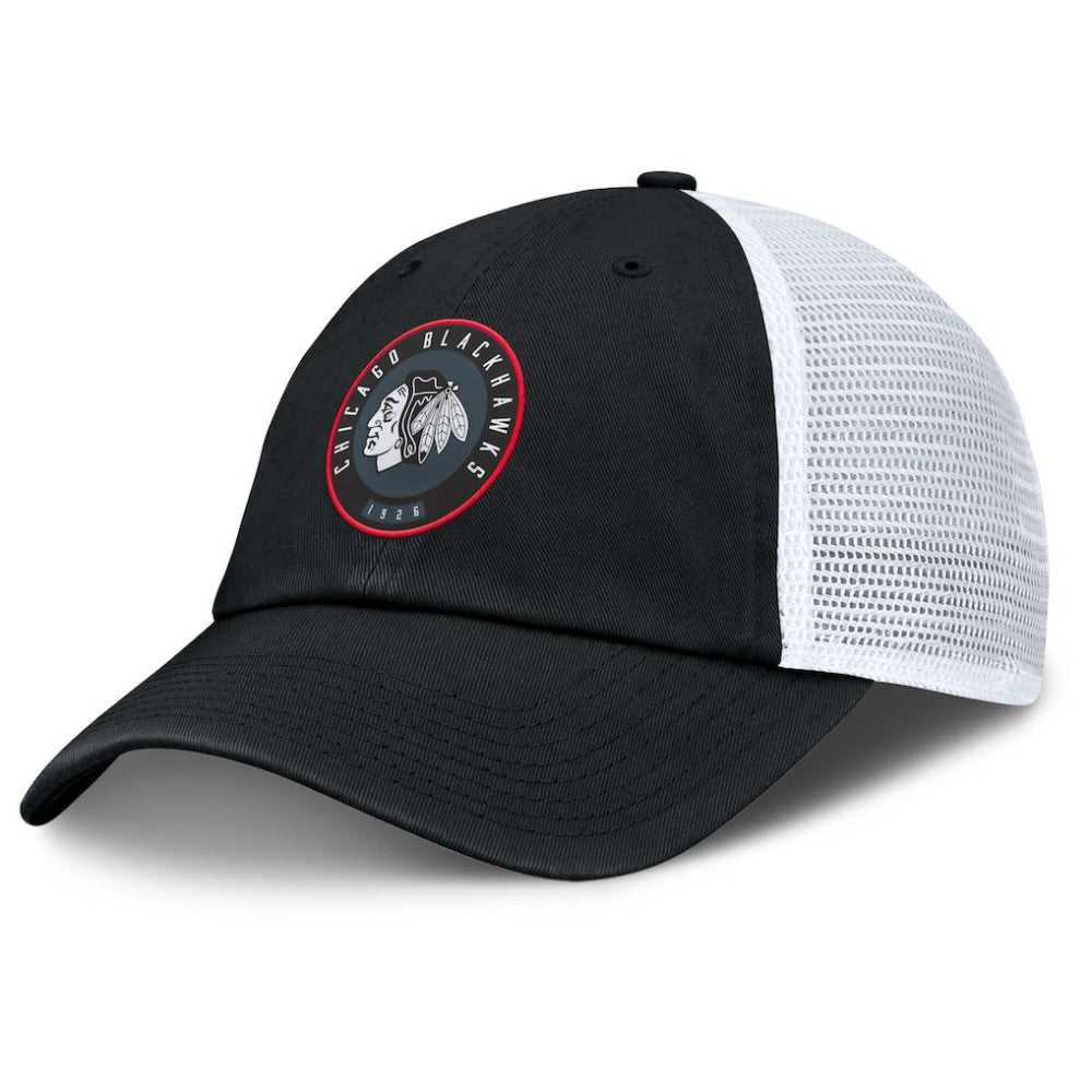 NHL Chicago Blackhawks Fanatics Averie Trucker Adjustable Hat