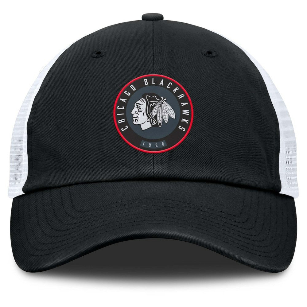 NHL Chicago Blackhawks Fanatics Averie Trucker Adjustable Hat