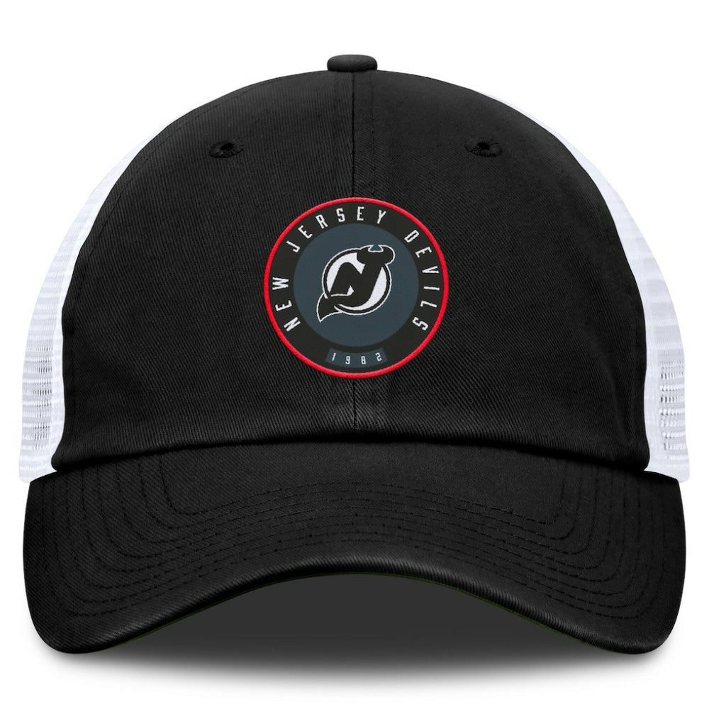 NHL New Jersey Devils Fanatics Averie Trucker Adjustable Hat