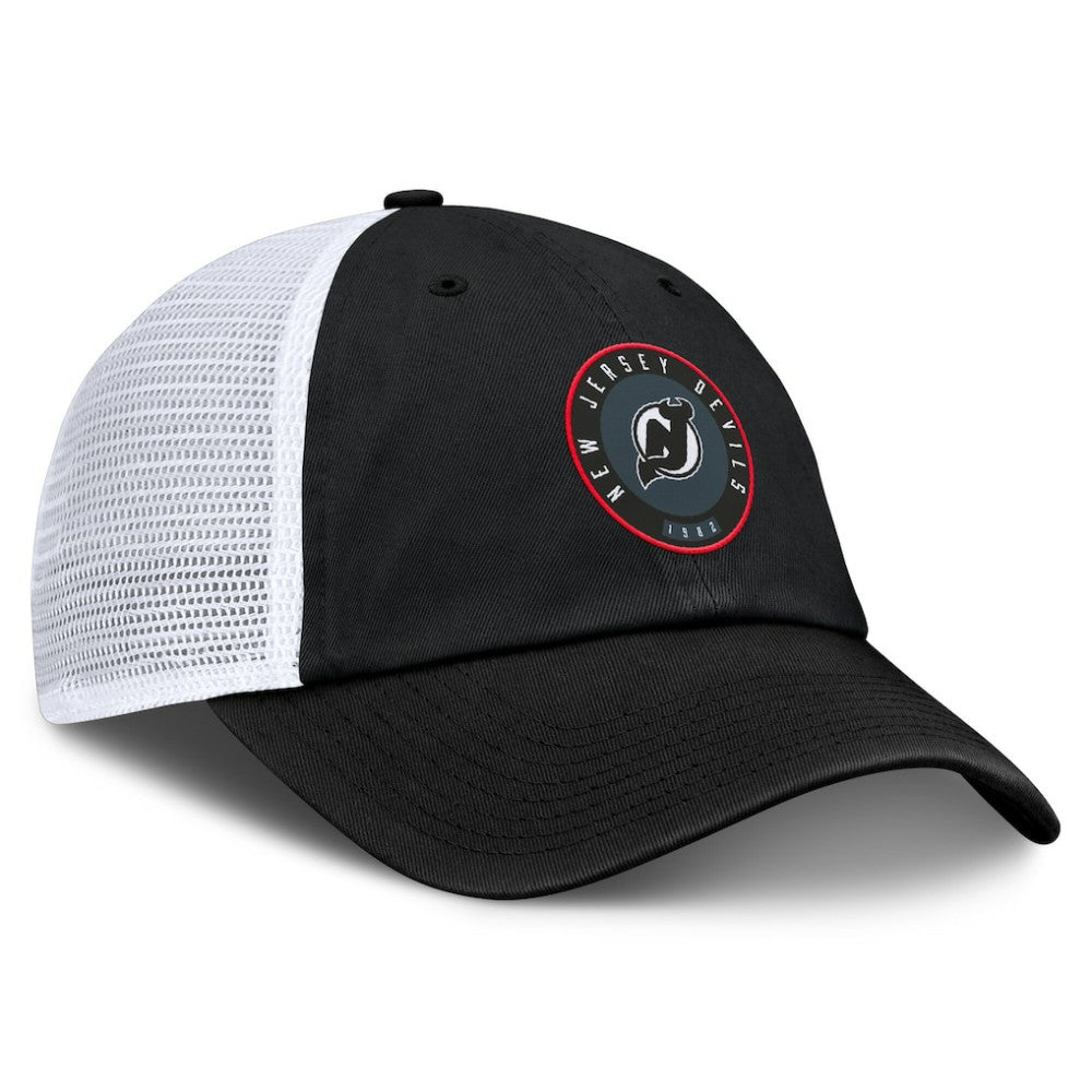 NHL New Jersey Devils Fanatics Averie Trucker Adjustable Hat