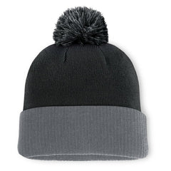 NHL Boston Bruins Fanatics Aspyn Cuffed Knit Hat with Pom