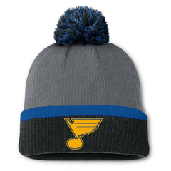 NHL St. Louis Blues Fanatics Women's Cuffed Knit Hat with Pom