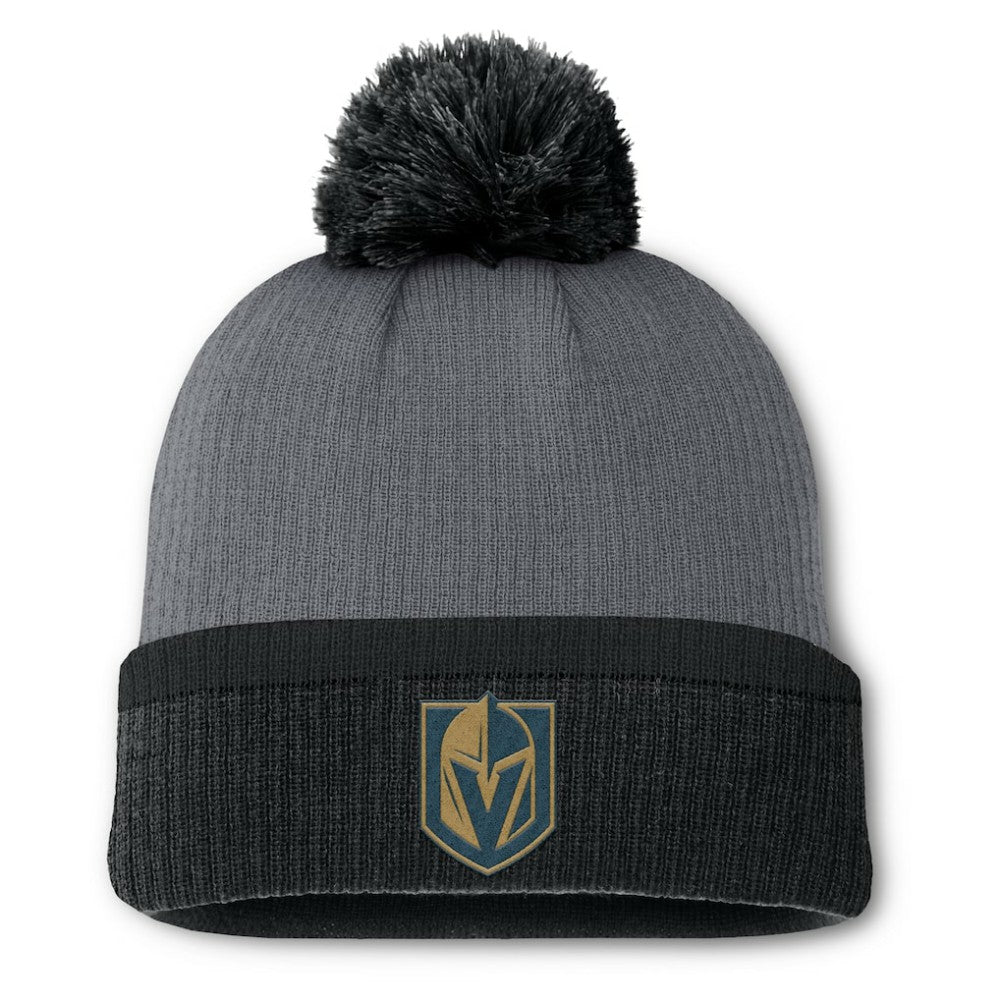 NHL Vegas Golden Knights Fanatics Women's Cuffed Knit Hat with Pom