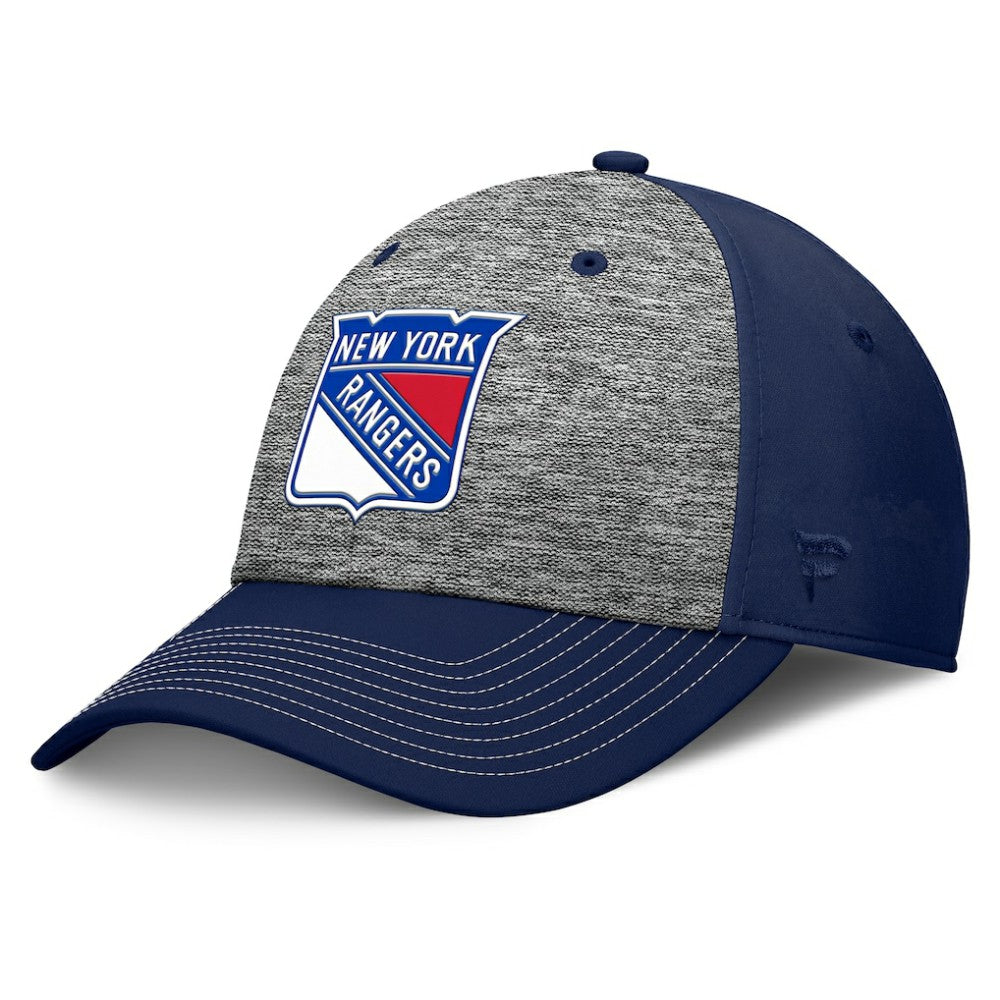 NHL New York Rangers Fanatics Fundamental Top Shelf 2-Tone Flex Hat