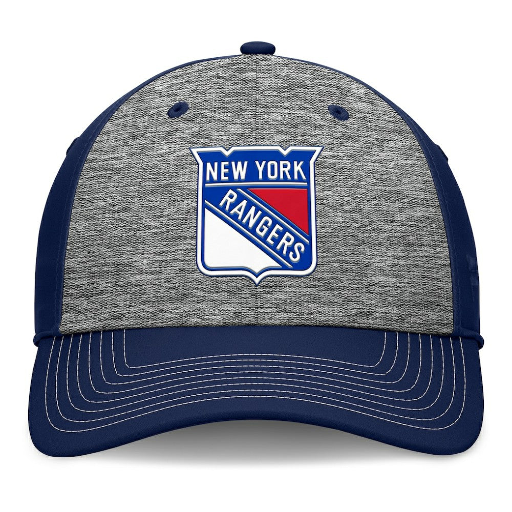NHL New York Rangers Fanatics Fundamental Top Shelf 2-Tone Flex Hat