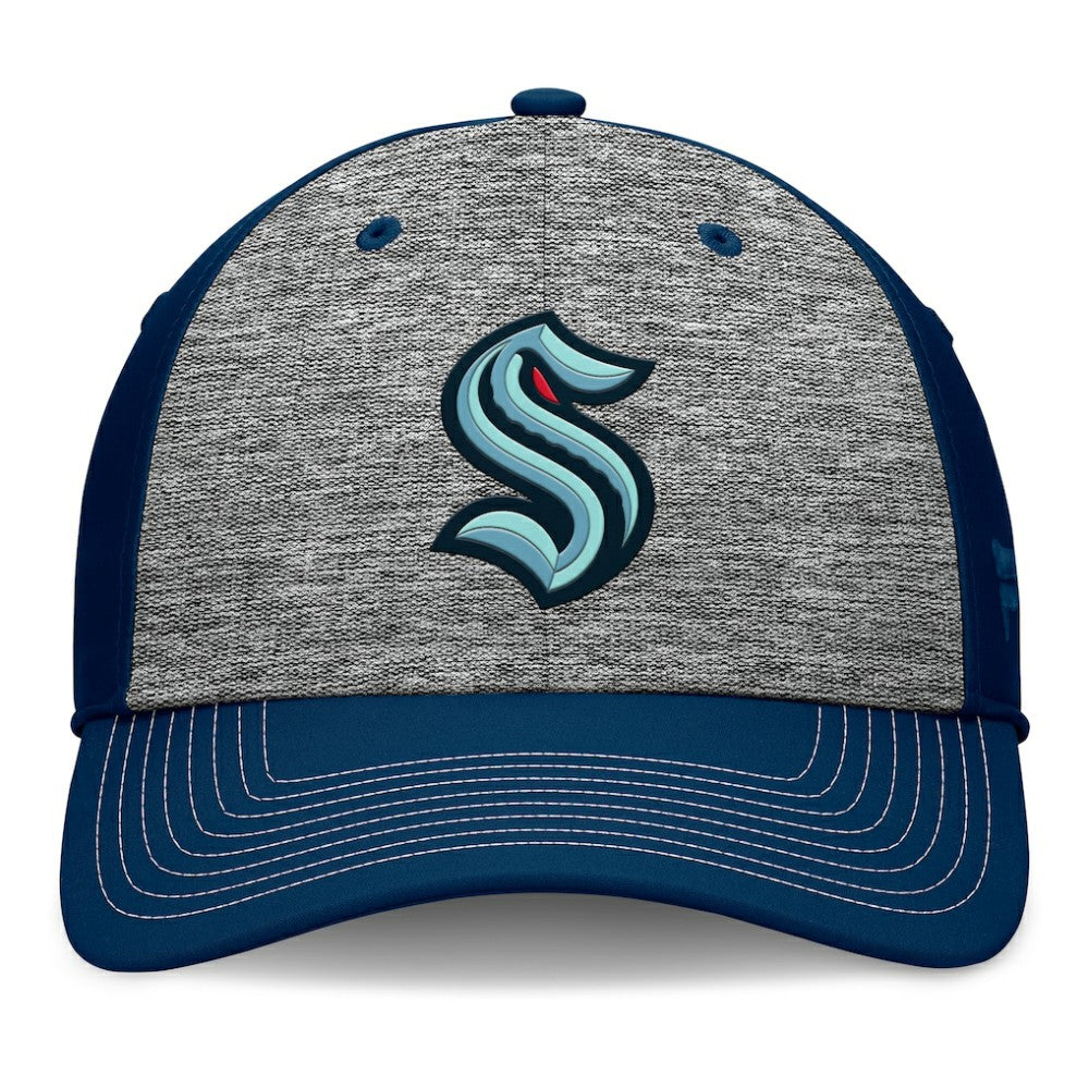 NHL Seattle Kraken Fanatics Fundamental Top Shelf 2-Tone Flex Hat
