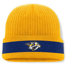 NHL Nashville Predators Fanatics Blueliner Cuffed Knit Hat