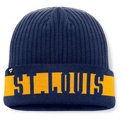 NHL St. Louis Blues Fanatics Blueliner Cuffed Knit Hat