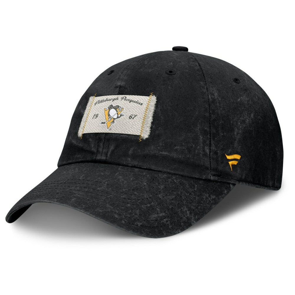 NHL Pittsburgh Penguins Fanatics Women's Heritage Away Game Adjustable Hat