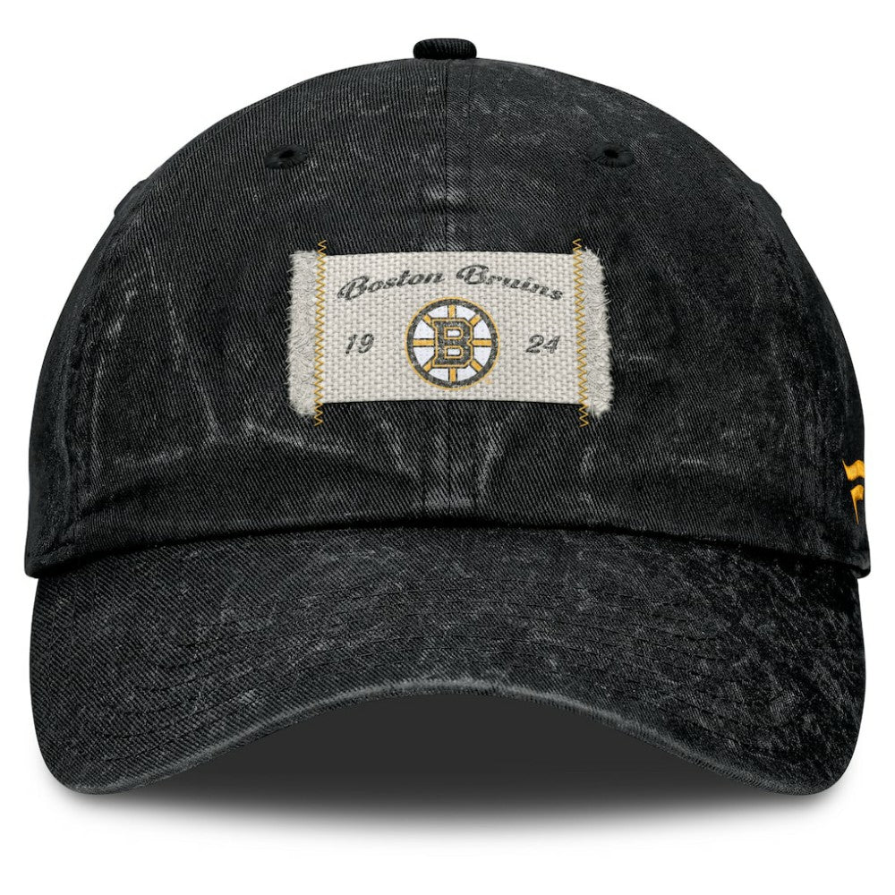 NHL Boston Bruins Fanatics Women's Heritage Away Game Adjustable Hat