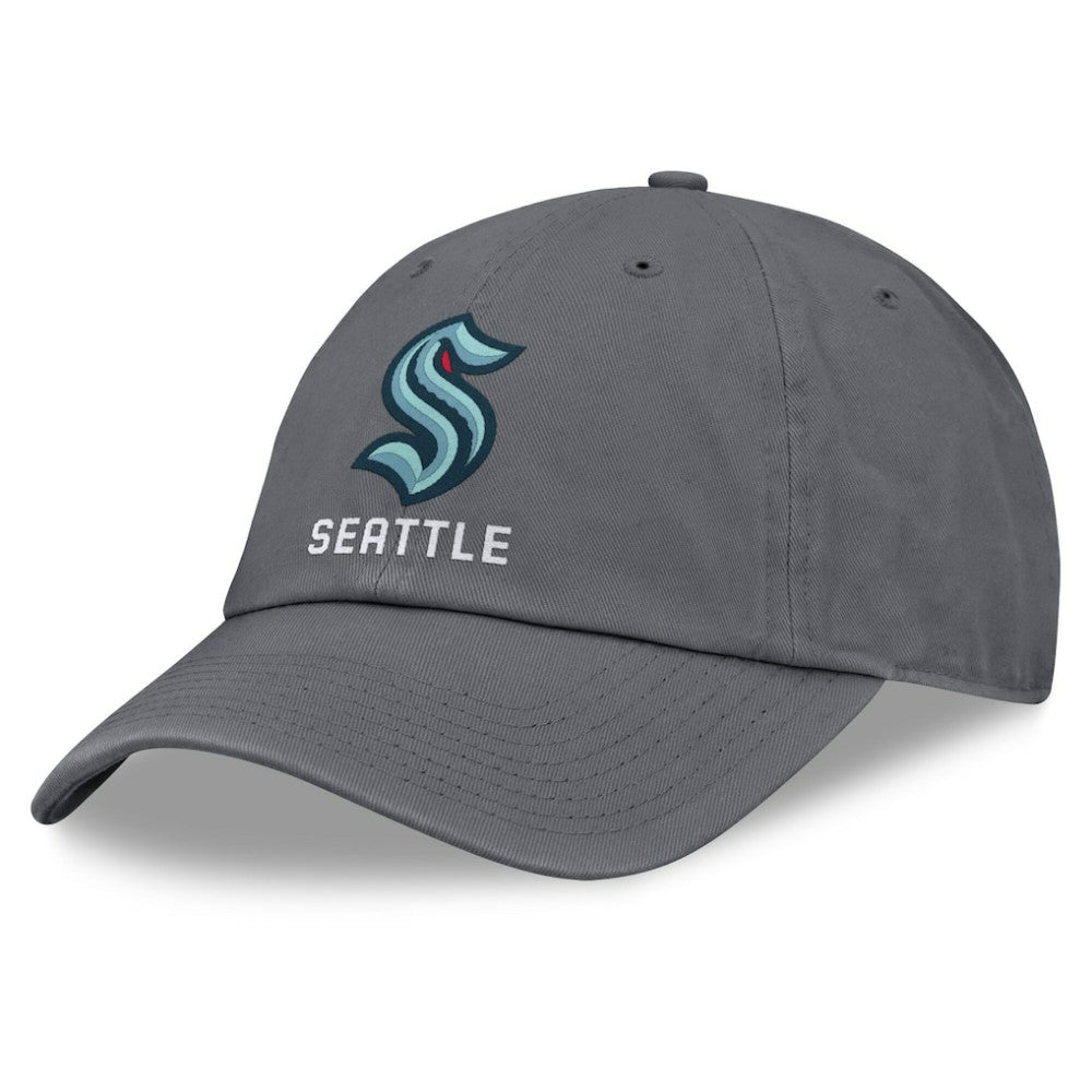 NHL Seattle Kraken Fanatics Washed Adjustable Hat