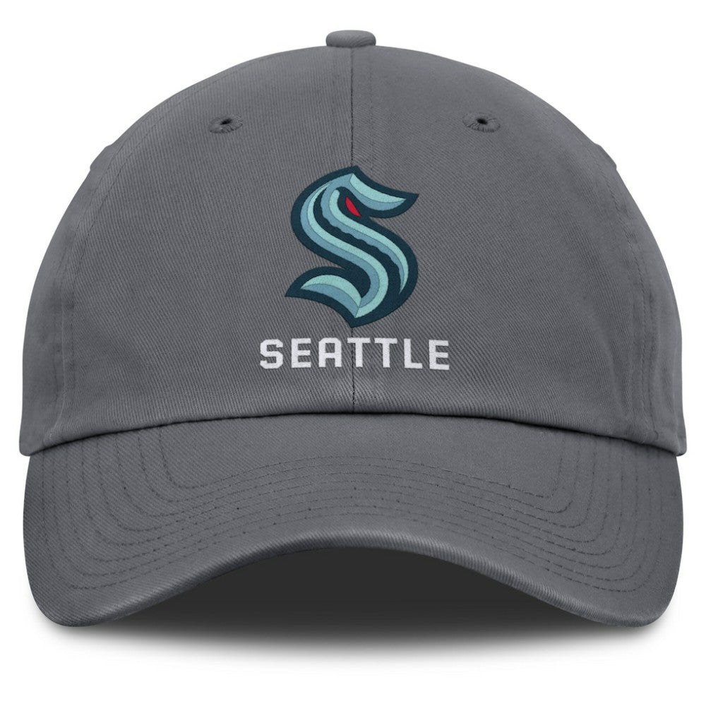 NHL Seattle Kraken Fanatics Washed Adjustable Hat