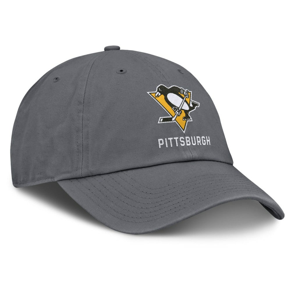 NHL Pittsburgh Penguins Fanatics Washed Adjustable Hat