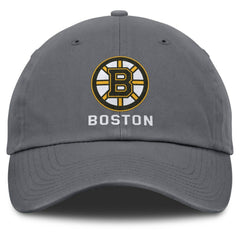 NHL Boston Bruins Fanatics Washed Adjustable Hat
