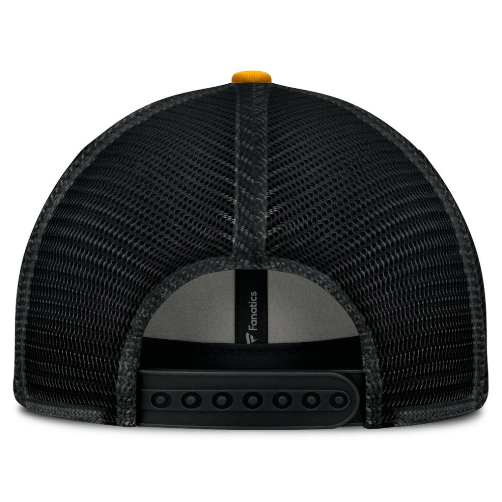 NHL Boston Bruins Fanatics Fundamental One-Time Trucker Adjustable Hat