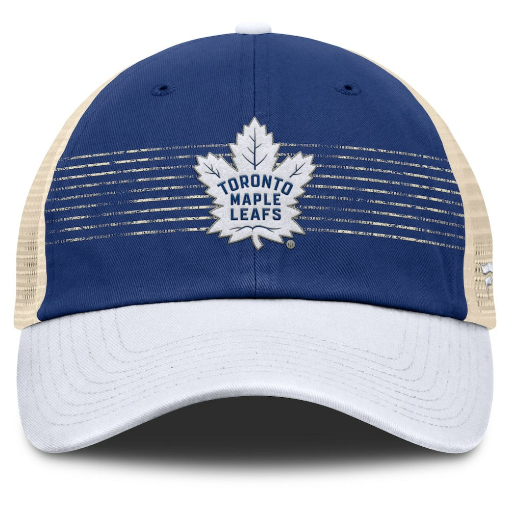 NHL Toronto Maple Leafs Fanatics Heritage Breakaway Trucker Adjustable Hat
