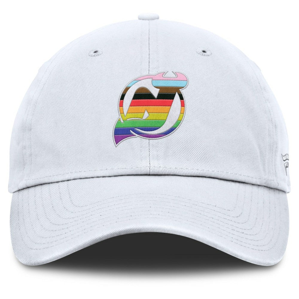 NHL New Jersey Devils Fanatics PRIDE Adjustable Hat