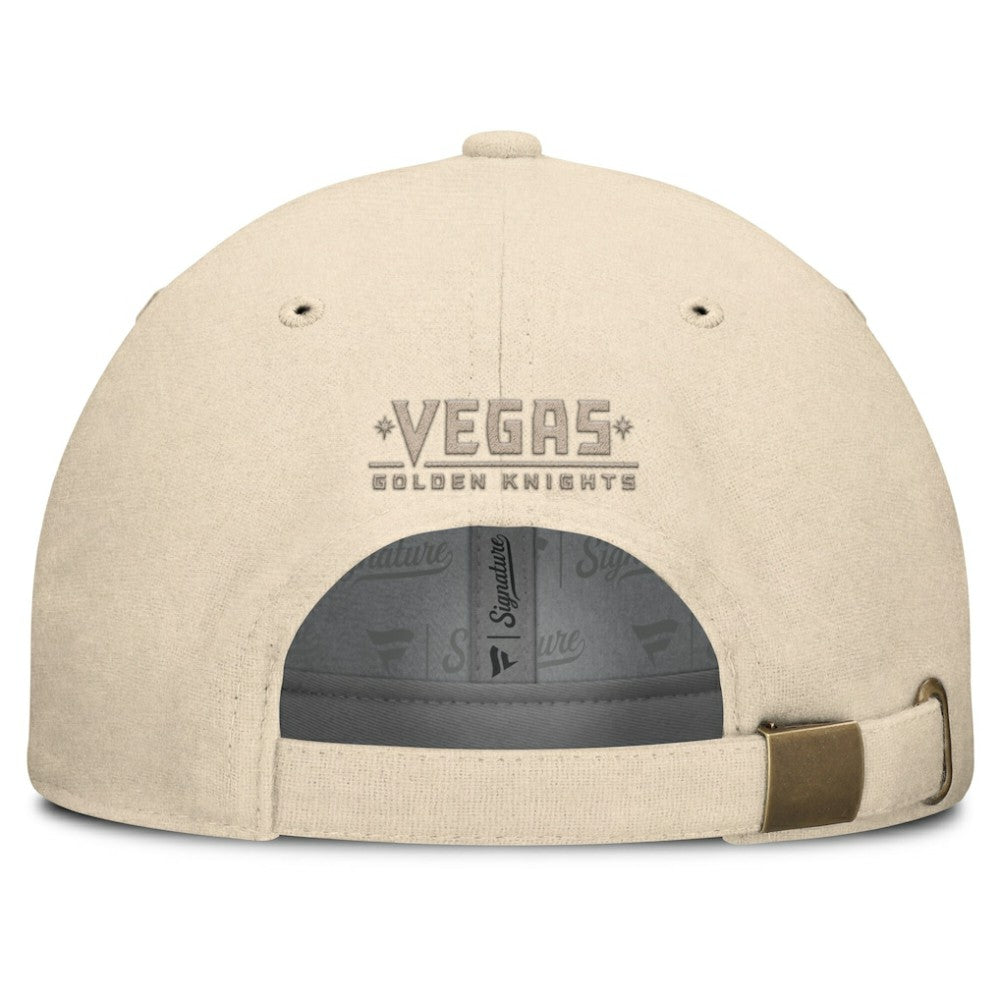 NHL Vegas Golden Knights Fanatics Front Office Canvas Adjustable Hat