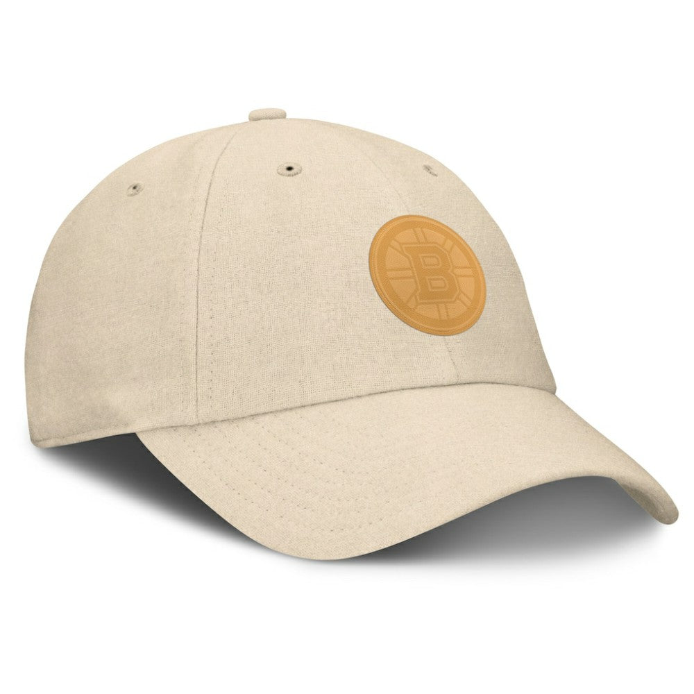 NHL Boston Bruins Fanatics Front Office Canvas Adjustable Hat