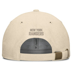 NHL New York Rangers Fanatics Front Office Canvas Adjustable Hat