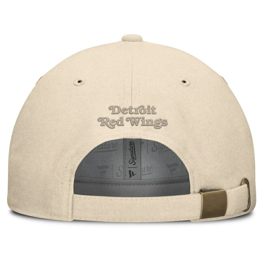NHL Detroit Red Wings Fanatics Front Office Canvas Adjustable Hat