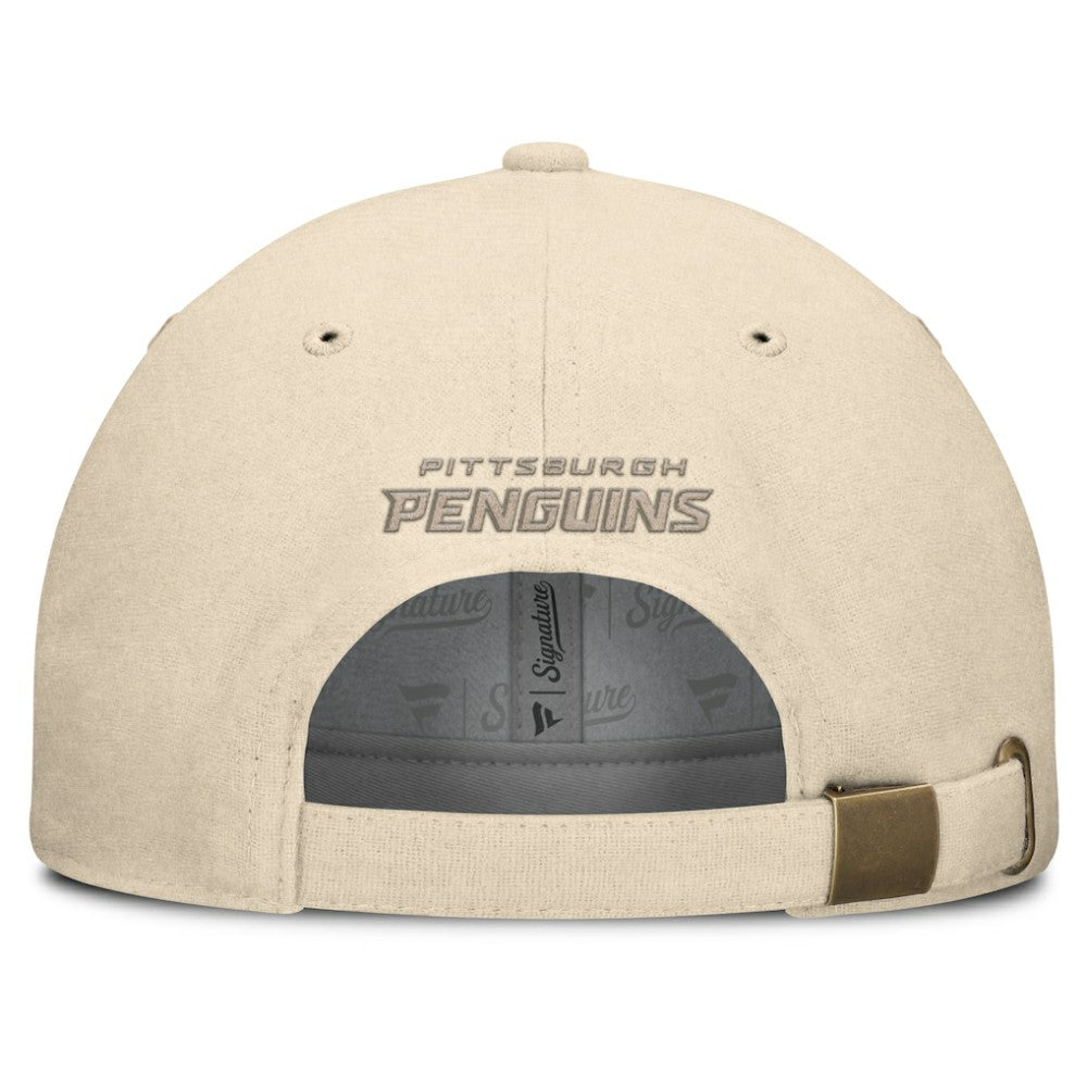 NHL Pittsburgh Penguins Fanatics Front Office Canvas Adjustable Hat
