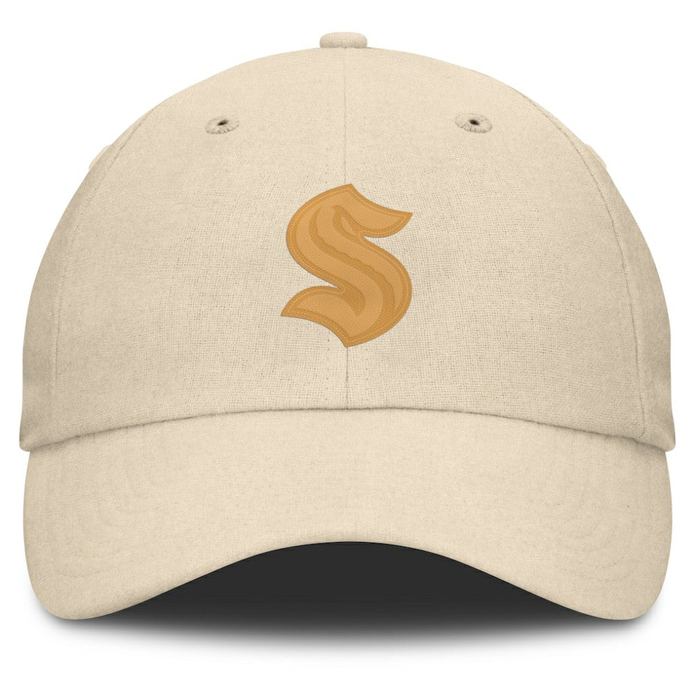NHL Seattle Kraken Fanatics Front Office Canvas Adjustable Hat