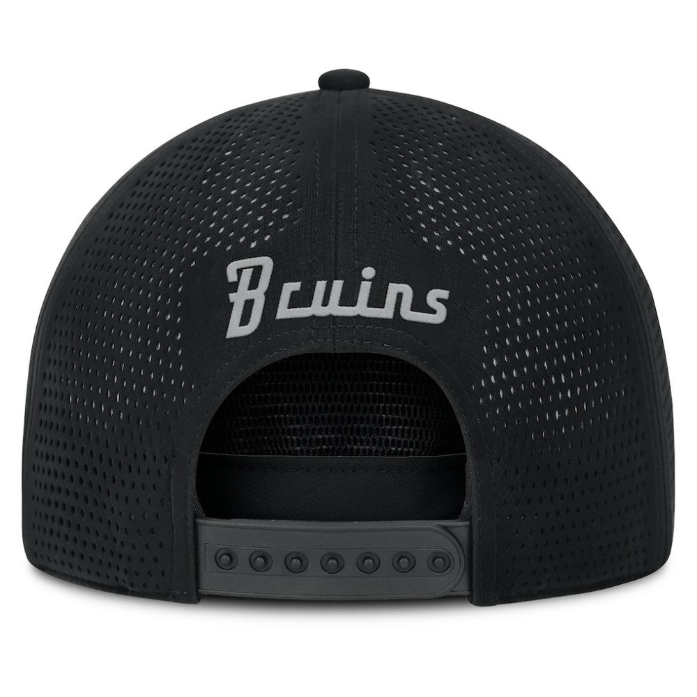 NHL Boston Bruins Fanatics Front Office Performance A-Frame Adjustable Hat