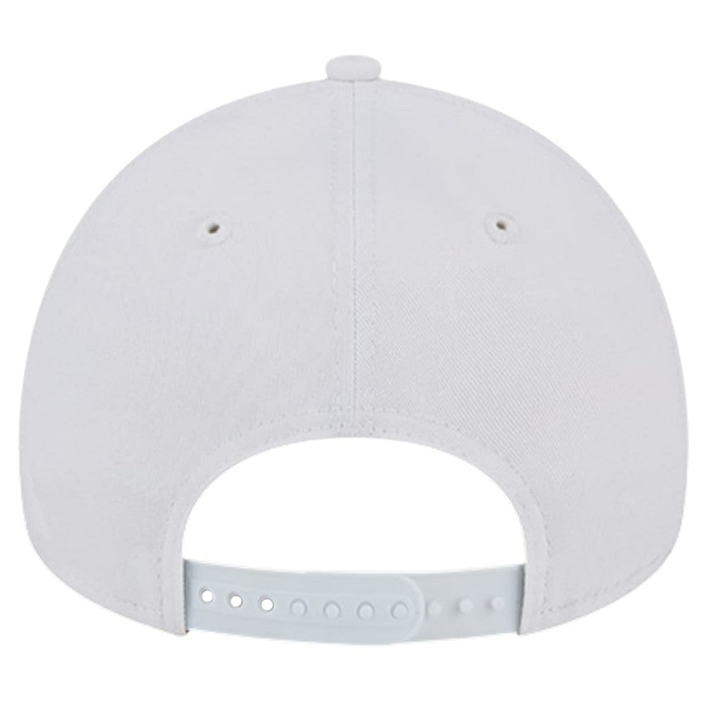 White Atlanta Braves New Era TC A-Frame 9FORTY Adjustable Hat
