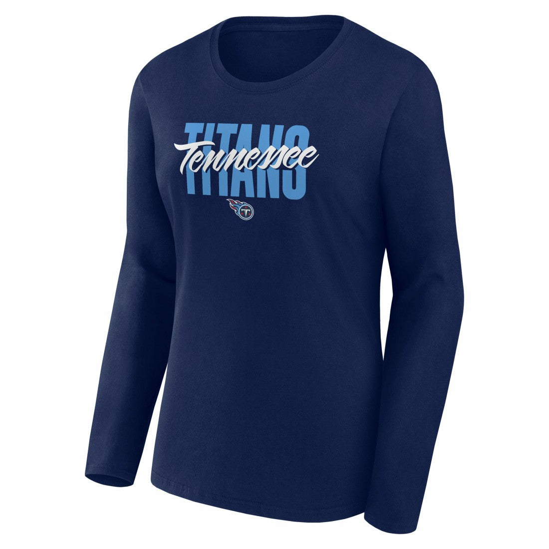 Logo Athletic Women's Grip Long Sleeve T-Shirt - Tennessee Titans T-shirts