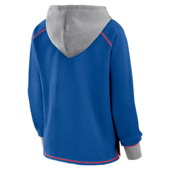 Logo Athletic Women's Boom Fleece Pullover V-Neck Hoodie - Buffalo Bills Hoodies