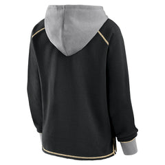 Logo Athletic Women's Boom Fleece Pullover V-Neck Hoodie - New Orleans Saints Hoodies