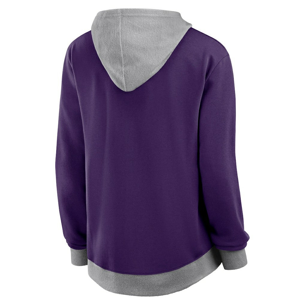 Logo Athletic Women's Hit It French Terry Full-Zip Hoodie - Baltimore Ravens Hoodies