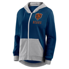 Logo Athletic Women's Hit It French Terry Full-Zip Hoodie - Chicago Bears Hoodies