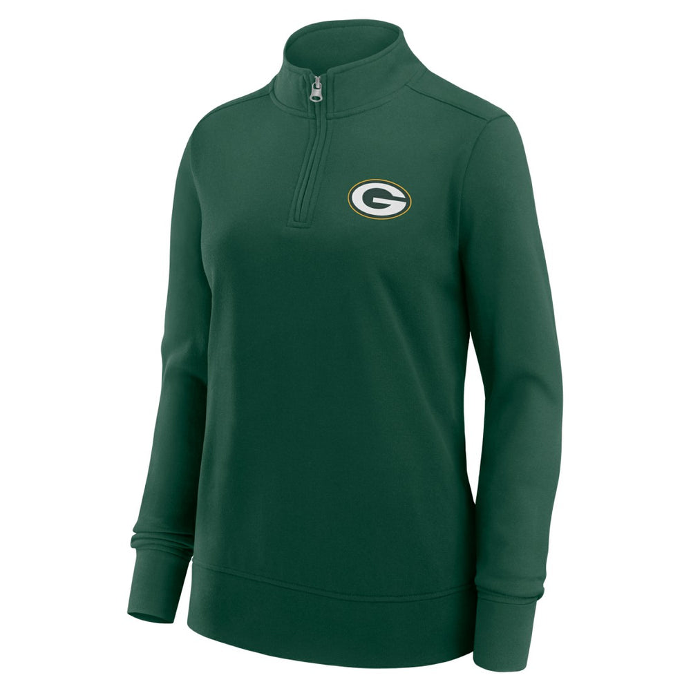 Logo Athletic Women's Velocity Quarter-Zip Jacket - Green Bay Packers Jackets