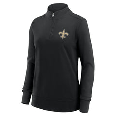 Logo Athletic Women's Velocity Quarter-Zip Jacket - New Orleans Saints Jackets