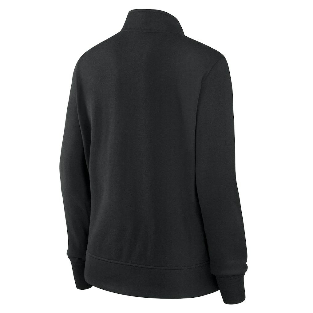 Logo Athletic Women's Velocity Quarter-Zip Jacket - Las Vegas Raiders Jackets
