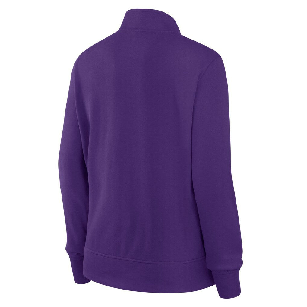 Logo Athletic Women's Velocity Quarter-Zip Jacket - Minnesota Vikings Jackets