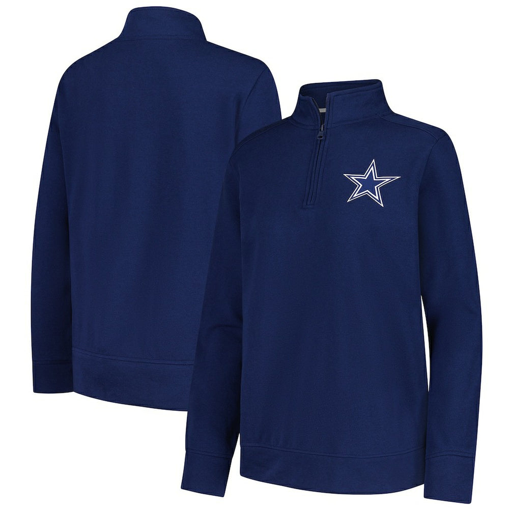 Logo Athletic Women's Velocity Quarter-Zip Jacket - Dallas Cowboys Jackets