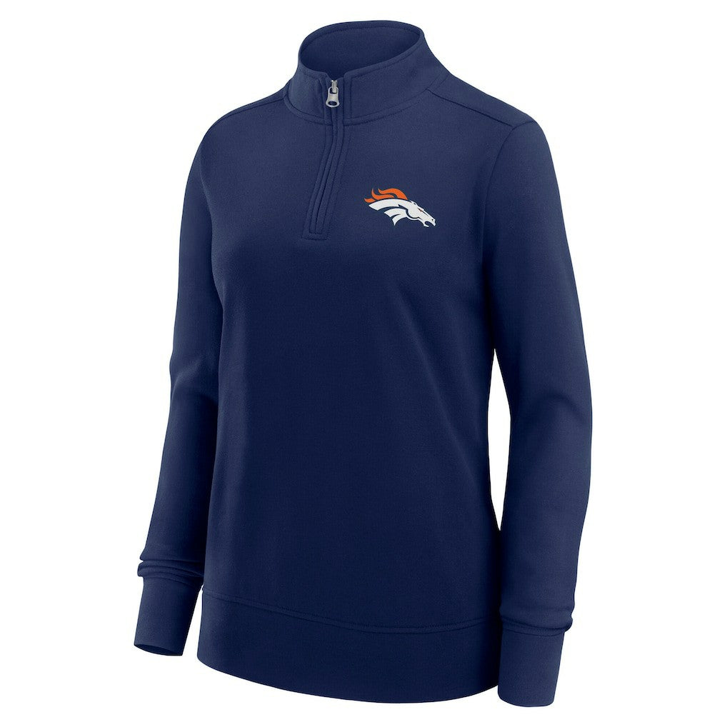 Logo Athletic Women's Velocity Quarter-Zip Jacket - Denver Broncos Jackets